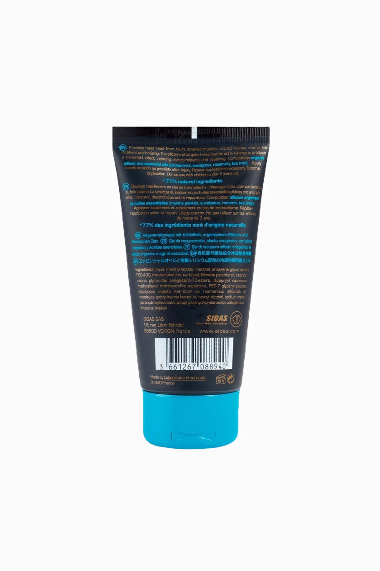 Sidas Recovery Cryo Gel 75ml | Centre Commercial